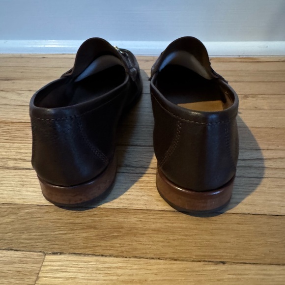 The Bit Mule Leather Loafers in dark brown - Picture 9 of 12